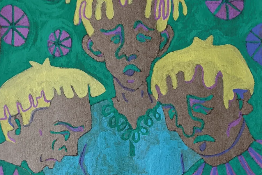 Illustrations for "The Corn Seed"